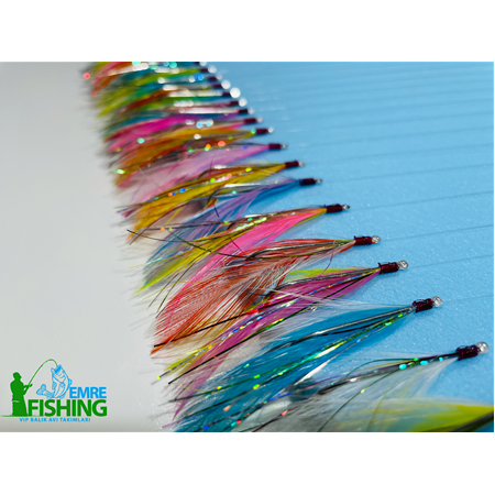 1/0 60x40 Horoz Tüyü 25’Li Tekne Çinekop/Palamut Çaparisi RT-1