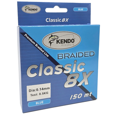 Kendo Classic 8X 150m Blue Örgü İp