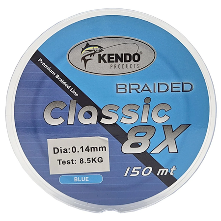 Kendo Classic 8X 150m Blue Örgü İp