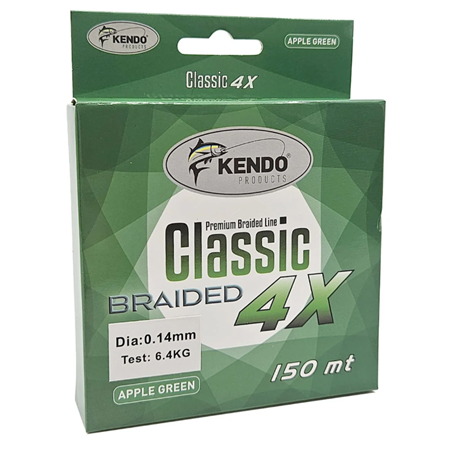 Kendo Classic 4X 150m Apple Green Örgü İp