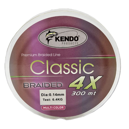 Kendo Classic 4X 300m Multicolor Örgü İp