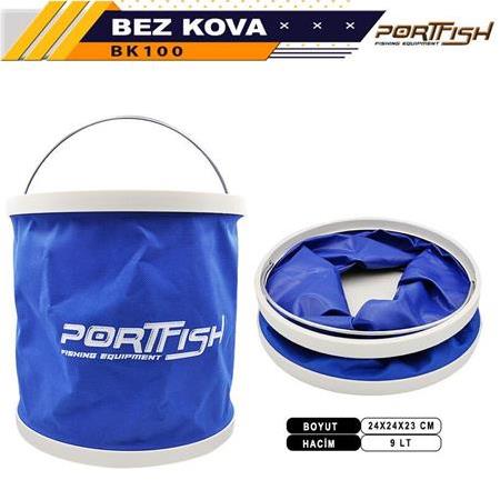 Portfish Bez Katlanır Kova