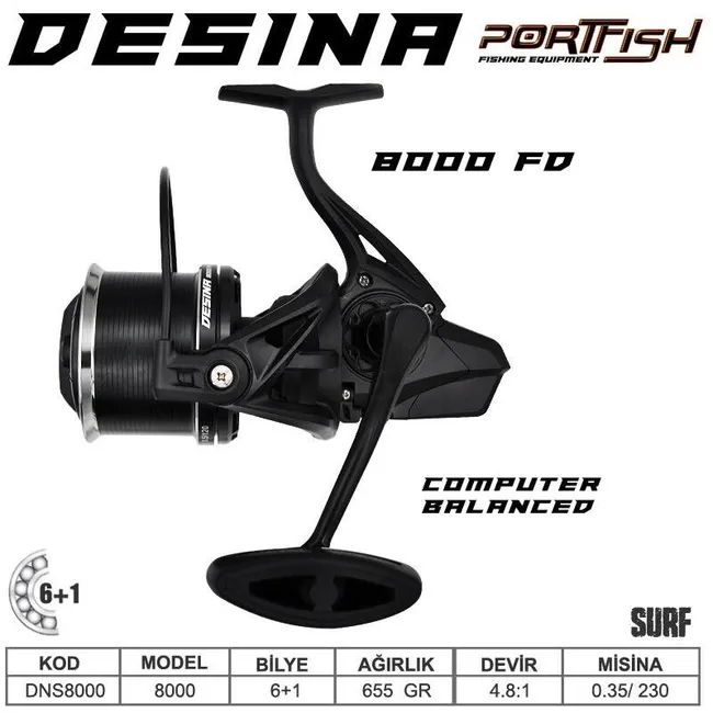 Portfish Desina 8000 Olta Makinası