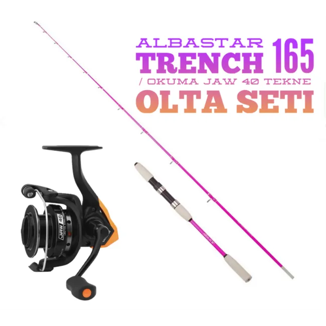 Albastar Trench 1,65 / Okuma JAW-40 Tekne Olta Seti