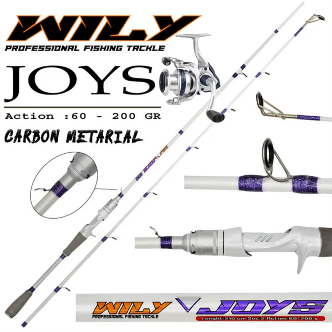 Wily Joys 1,80 / Okuma ARIA 4000 Tekne Olta Seti