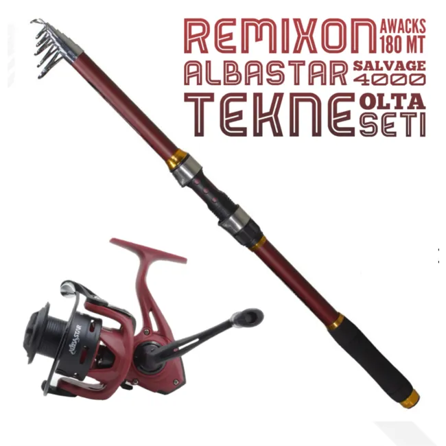 Remixon Awacks 1,80 / Albastar Salvage 4000 Tekne Olta Seti