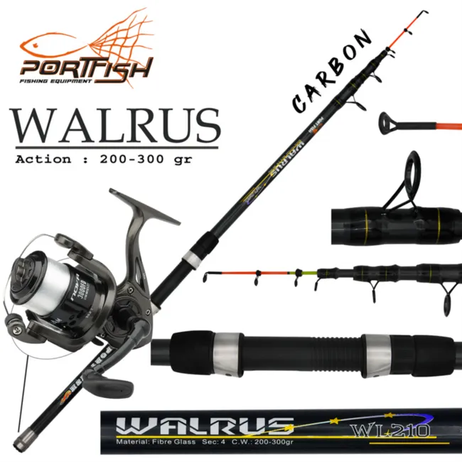 Portfish Walrus 1,65 / Dam Nova 3000 Tekne Olta Seti
