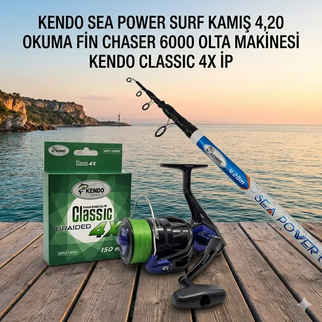 SEA POWER / FIN CHASER SURF OLTA SETİ