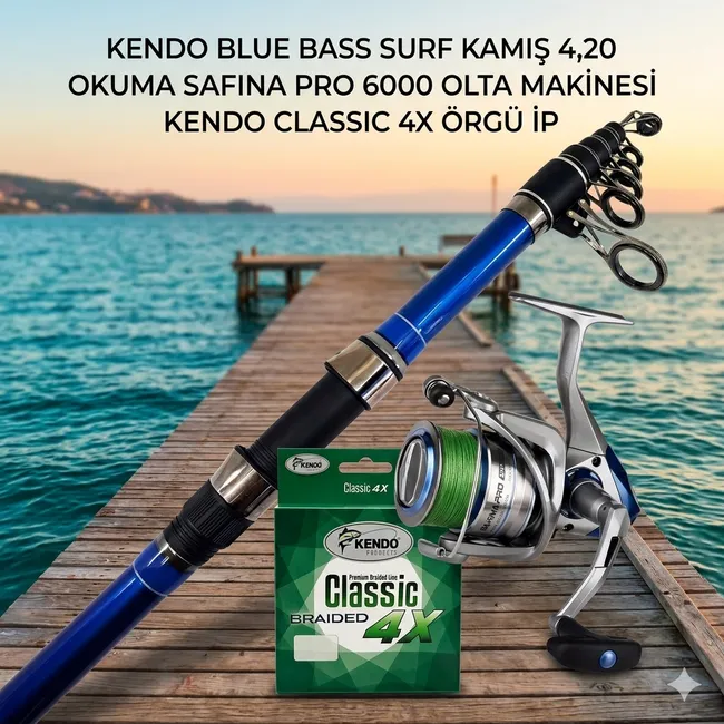 BLUE BASS / SAFINA PRO SURF OLTA SETİ