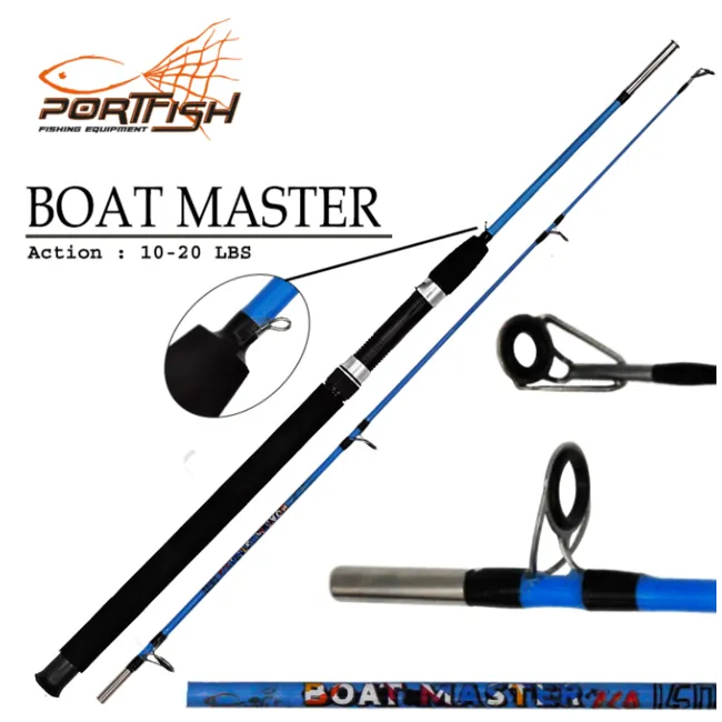 Portfish Boat Master Eco Tekne Kamışı 165 cm 10 -20 Lbs - Mavi