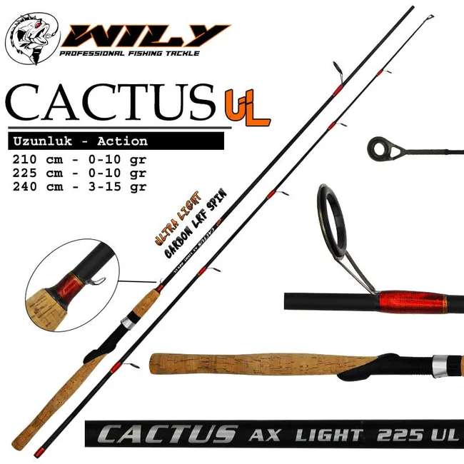 Wily Cactus 210 cm Lrf Kamış 0 - 10 gr