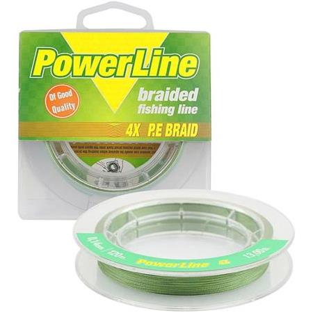 Power Lıne Classıc Braıd 4x 250 mt 0,14 mm Örgü İp (Yeşil)